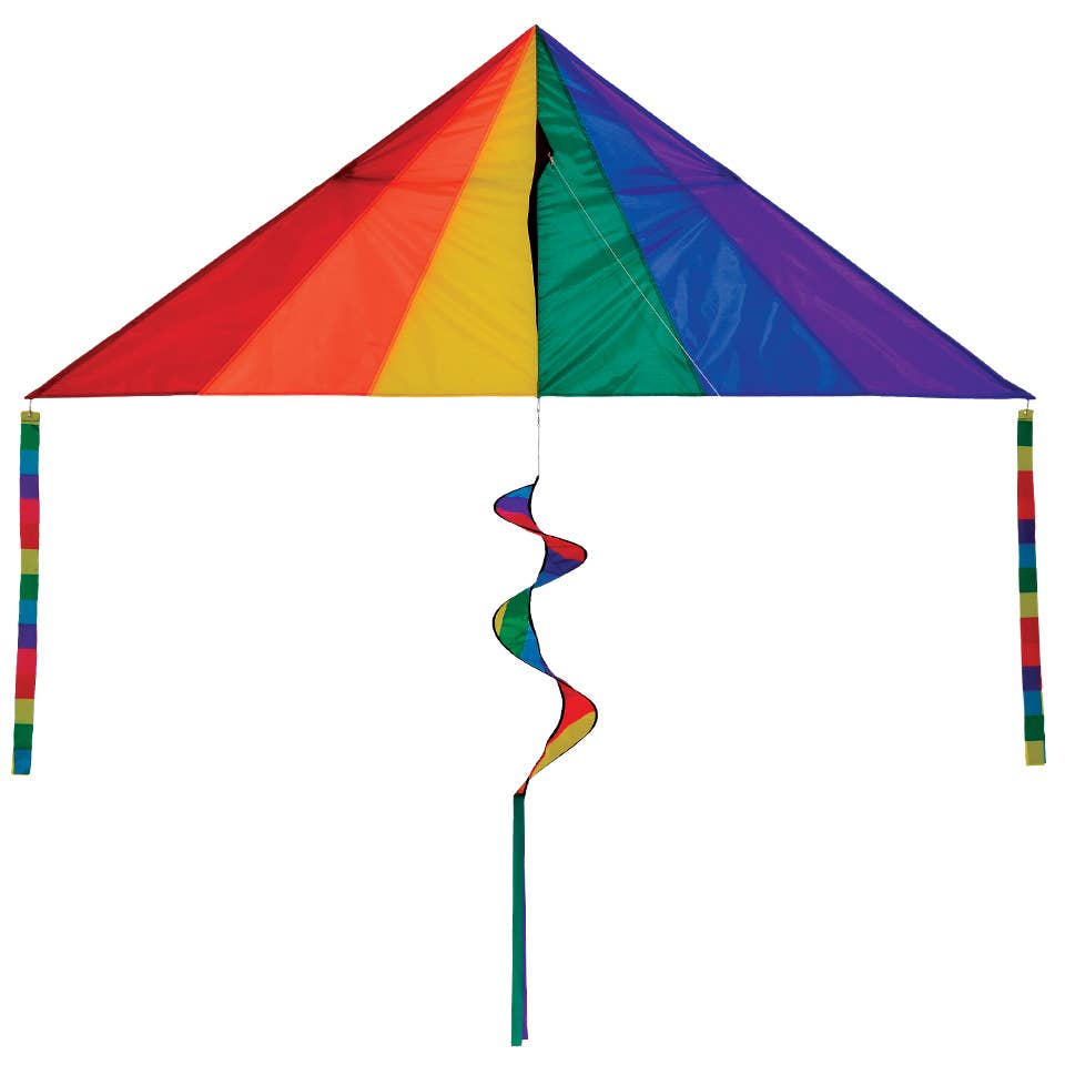 Rainbow 7' Delta Combo Kite