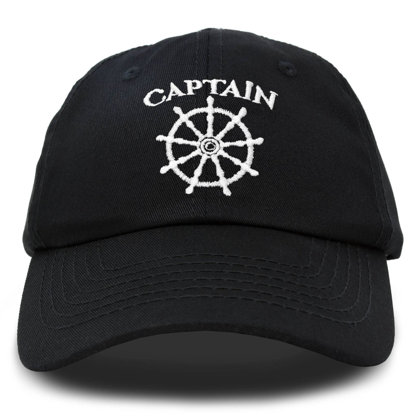 DALIX Captain Hat Sailing Ball Cap Navy Boating Men Women