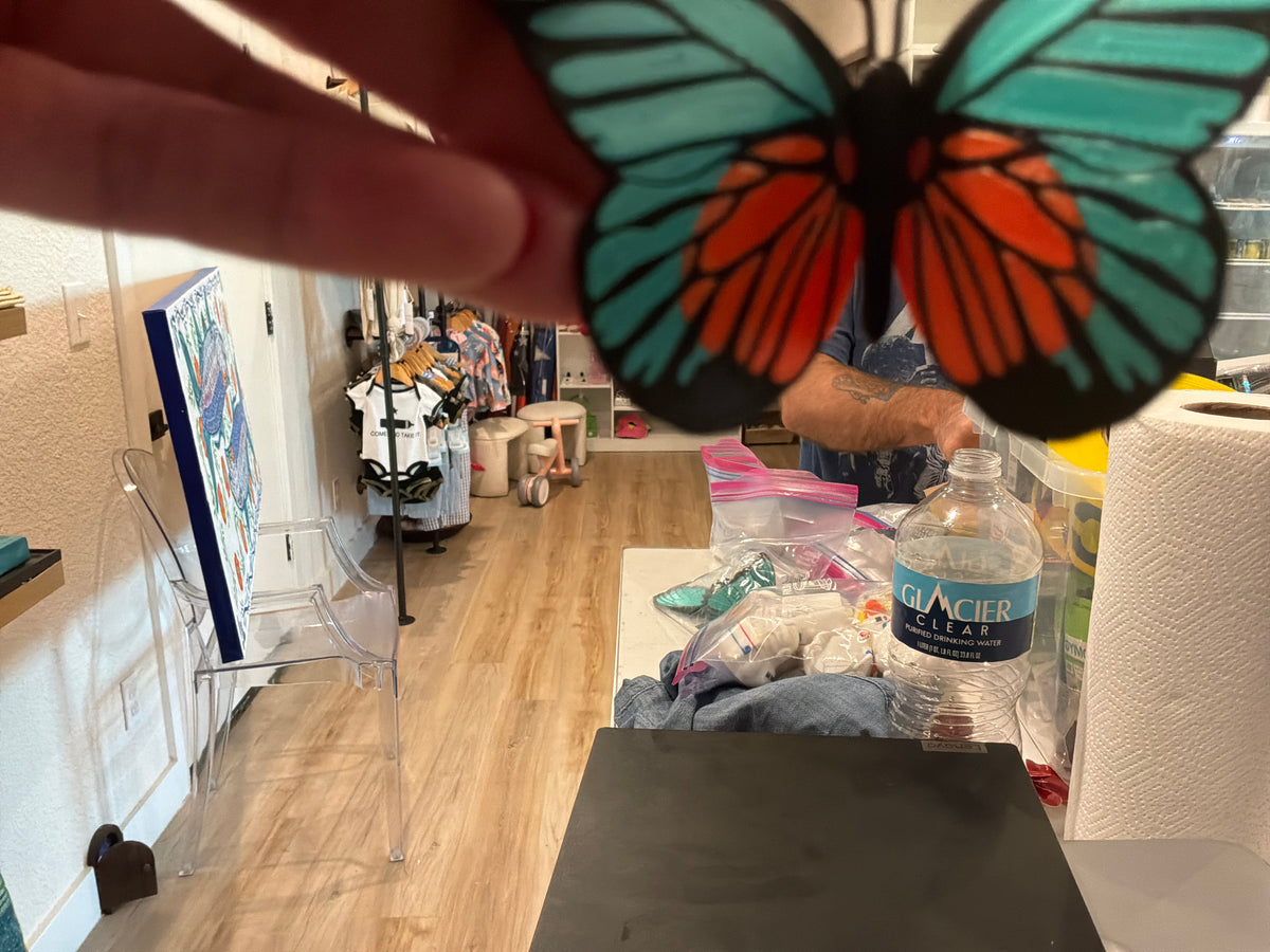 Butterfly Magnets - Set of 3