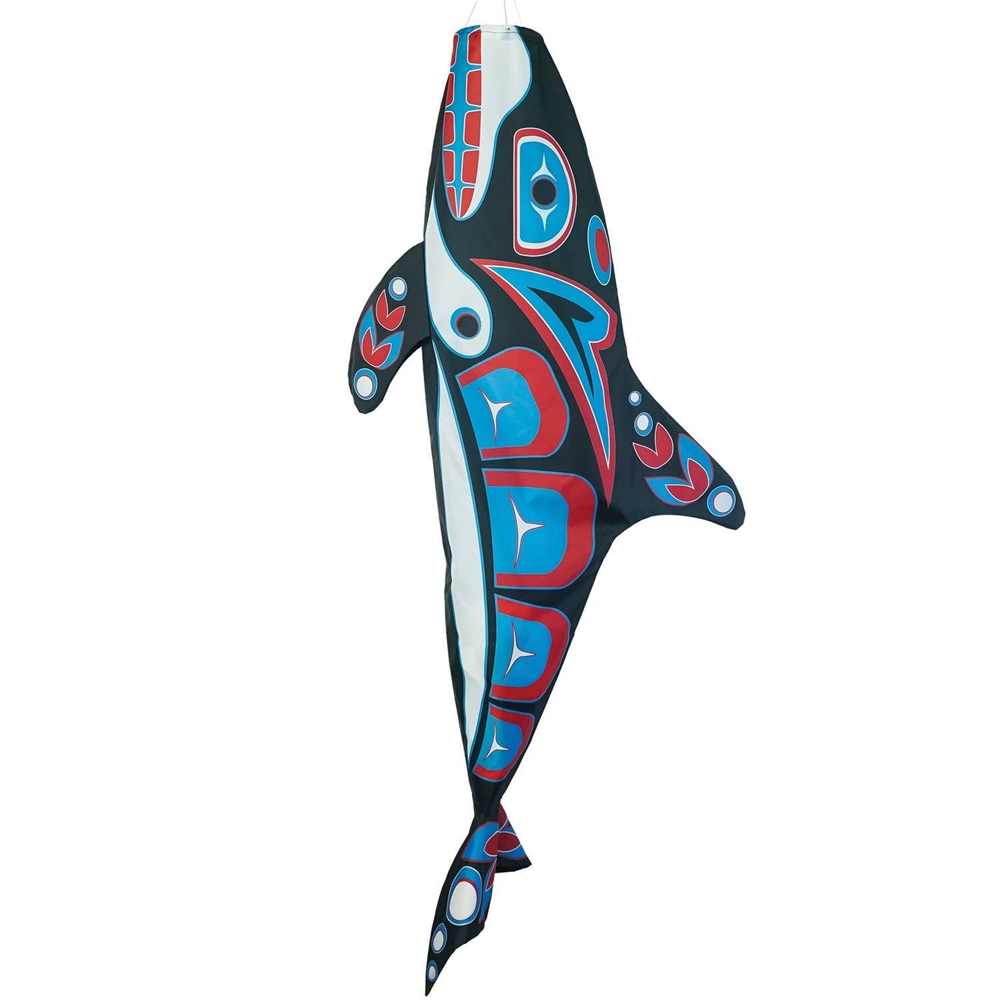 Orca Totem 48" Fish Windsock