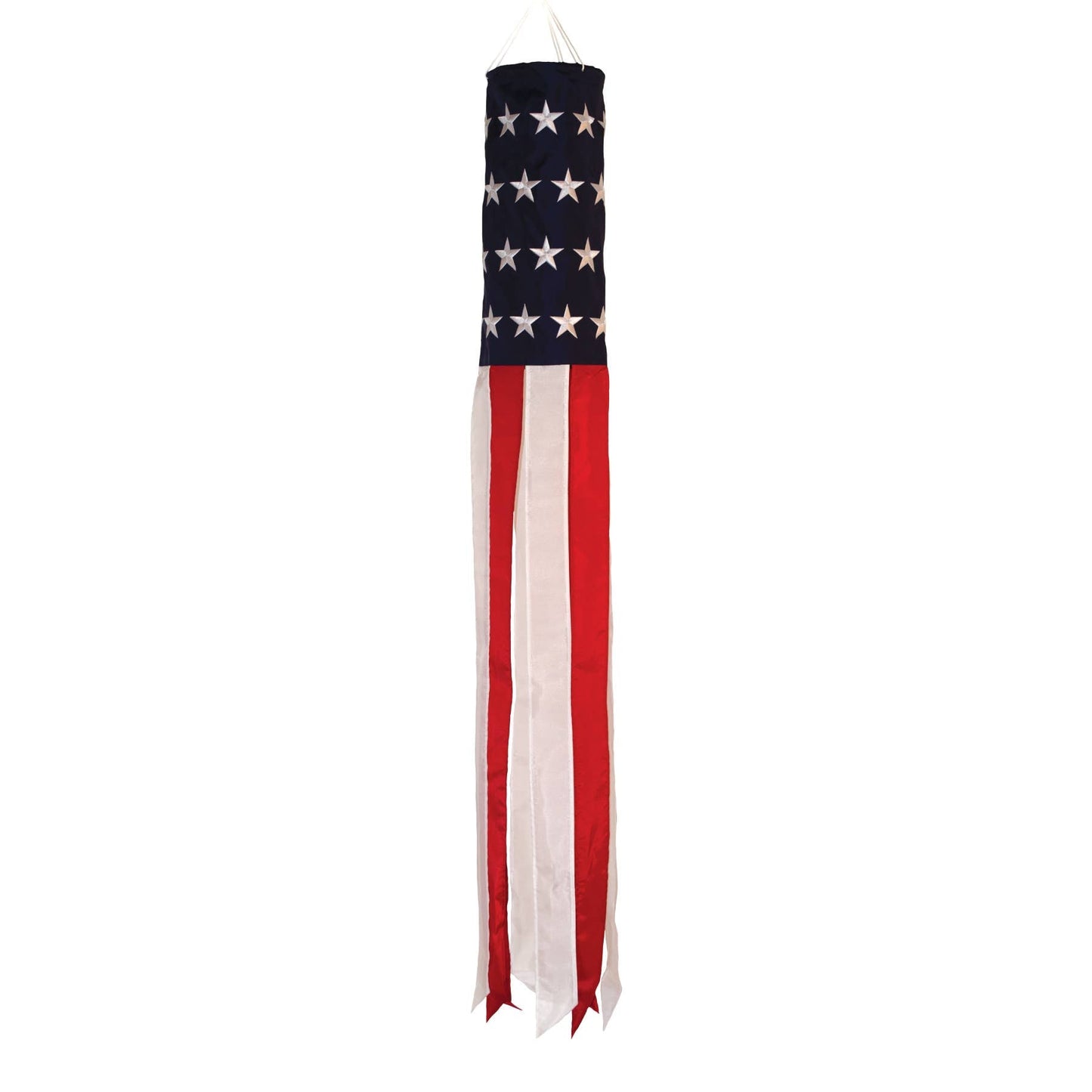 Embroidered Stars & Stripes 50" Value Windsock